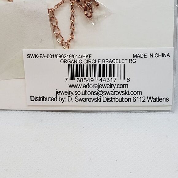 ADORE Stack & Sparkle Rose Gold Plated Bracelet - Picture 4 of 5